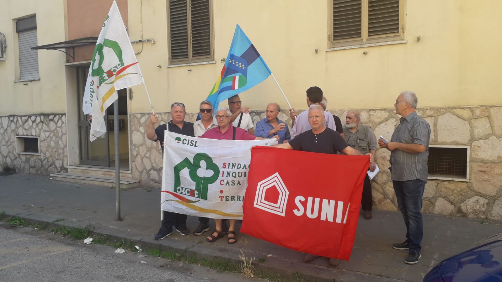 Benevento| Iacp: presidio unitario di sindacati e associazioni