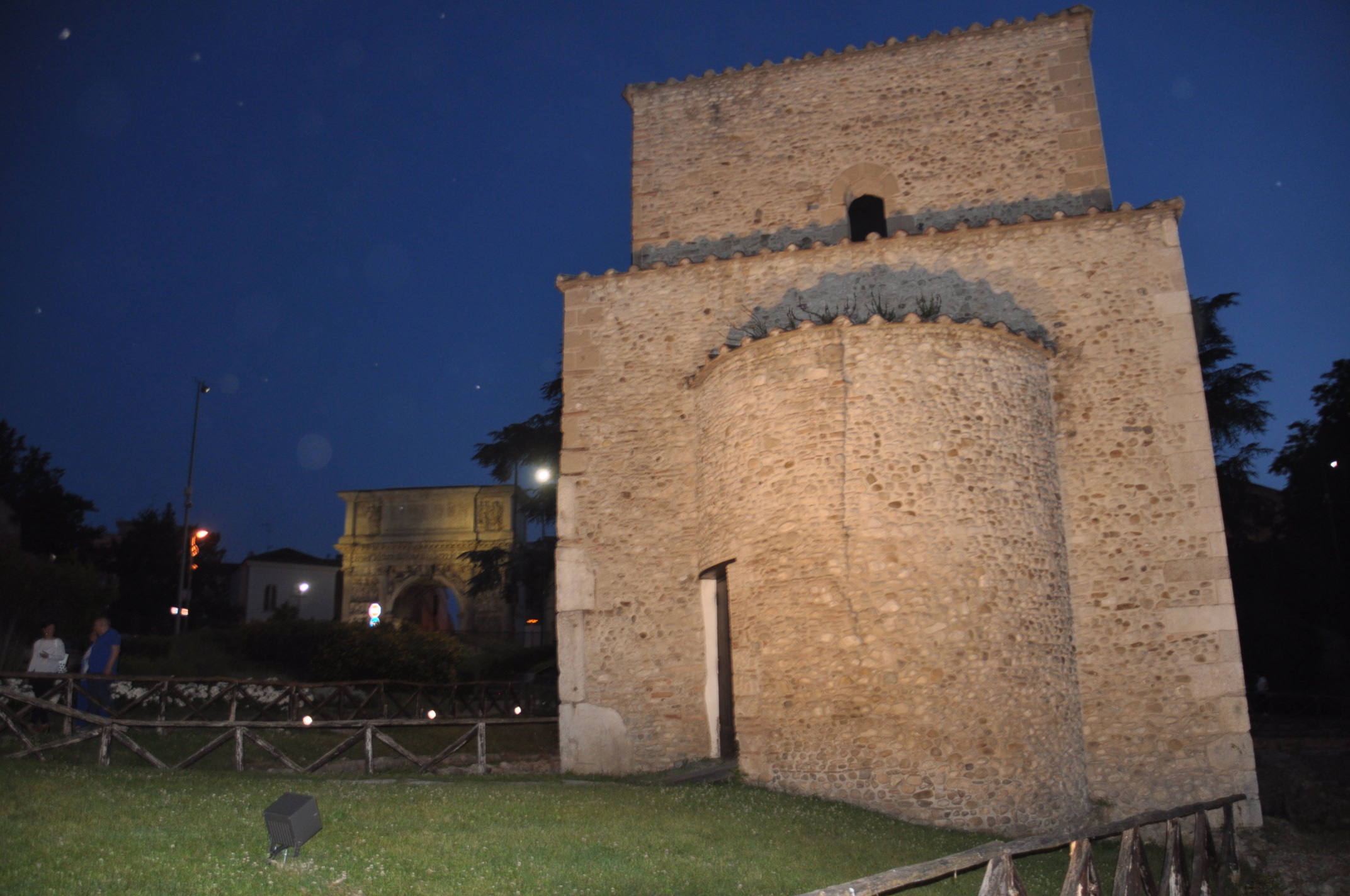 Benevento| Illuminazione artistica per il Complesso di Sant’Ilario a Port’Aurea