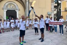 La Fiaccola dell’Universiade risplende su Benevento