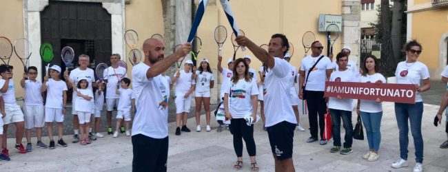 La Fiaccola dell’Universiade risplende su Benevento