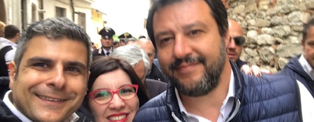 Successo della Lega nel Sannio, la soddisfazione di Salvini.