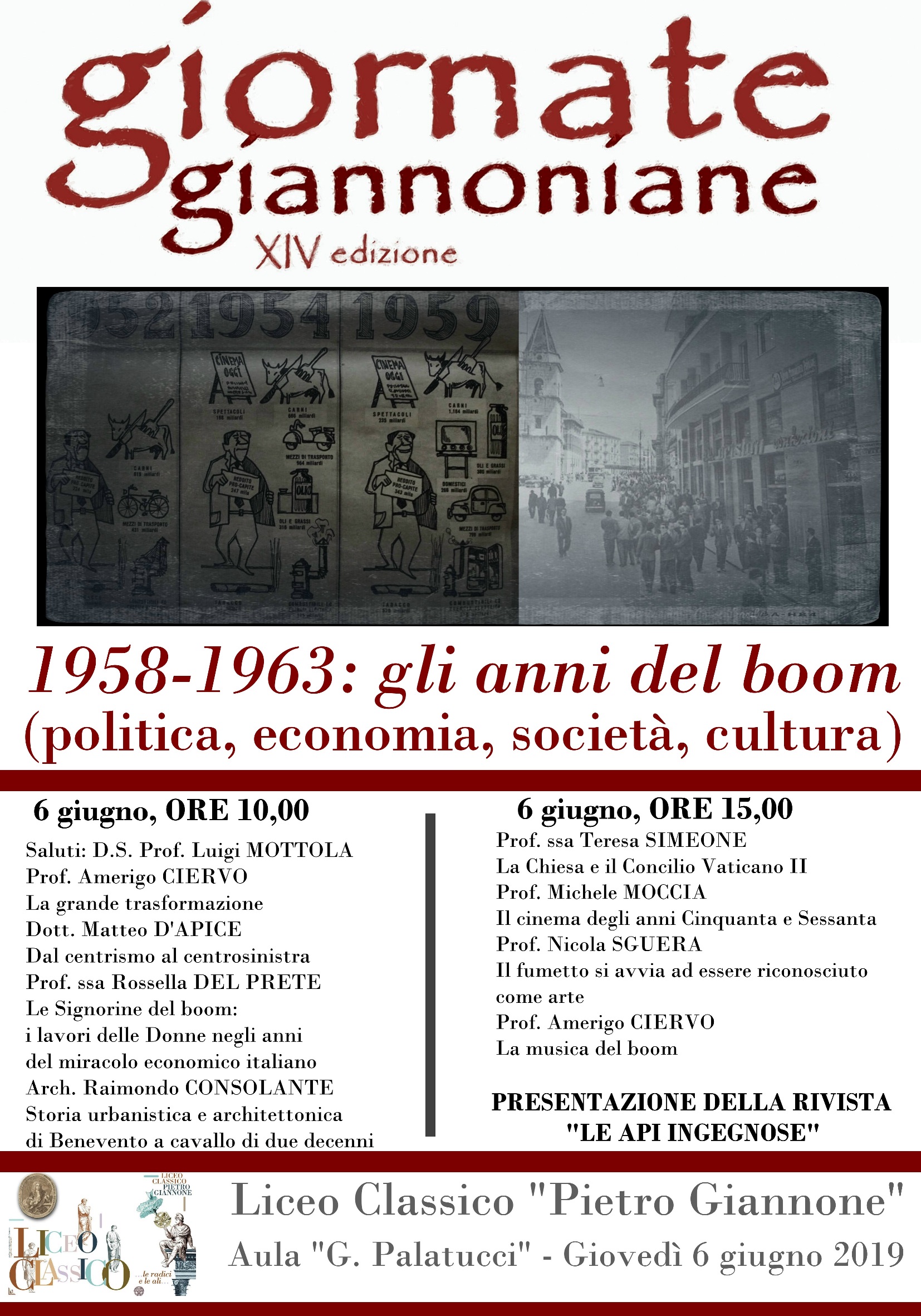 Benevento| Al via la XIV edizione delle Giornate Giannoniane