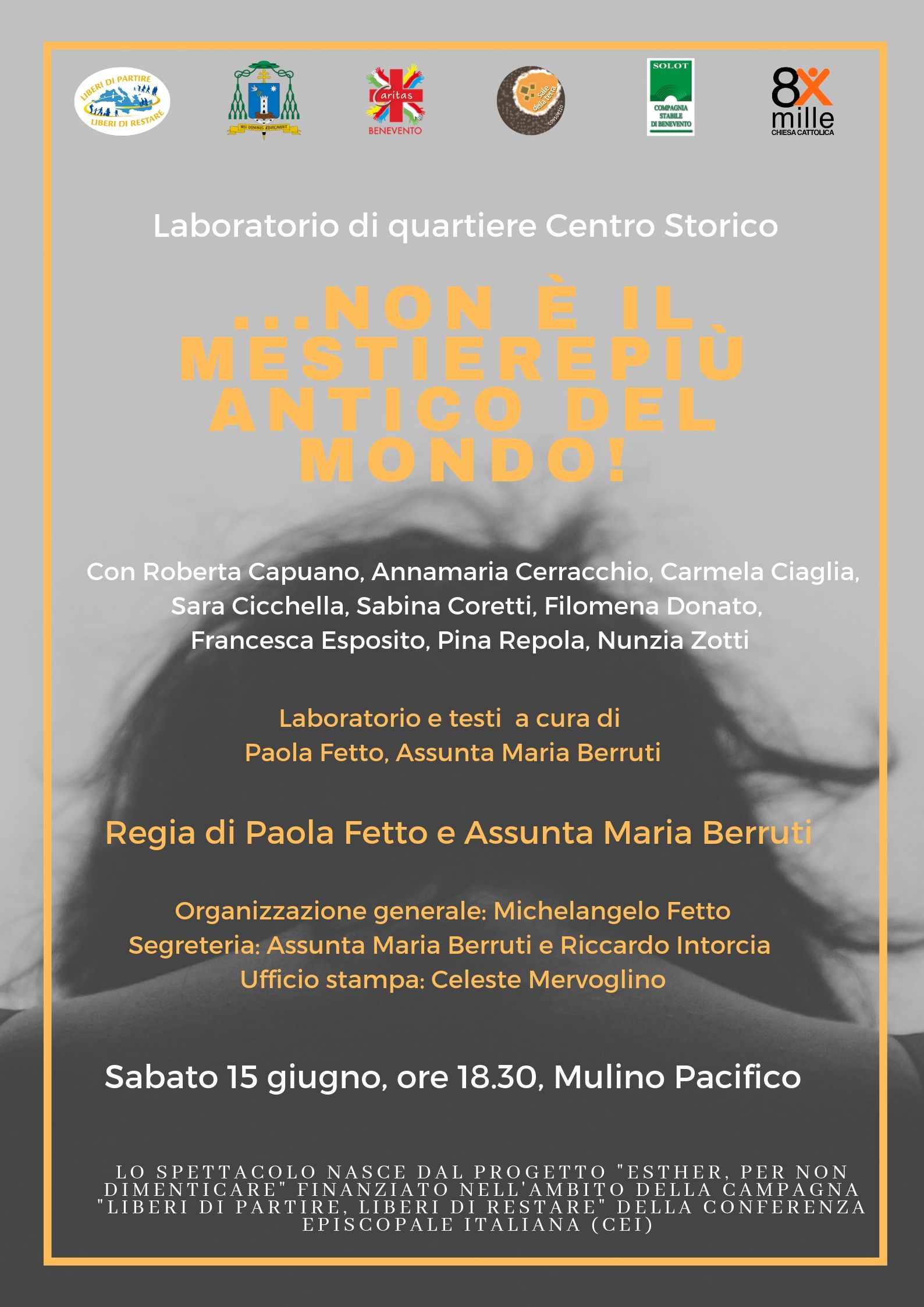 Benevento| Tre saggi teatrali per Esther