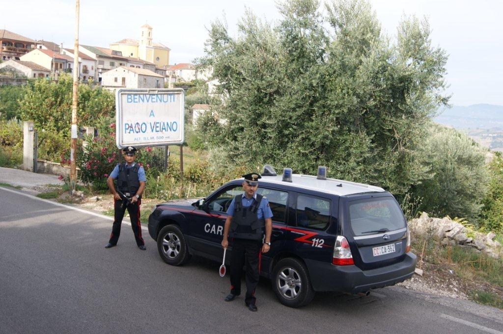 Pago Veiano| Pusher 23enne arrestato dai Carabinieri: sequestrati 50 grammi di hashish