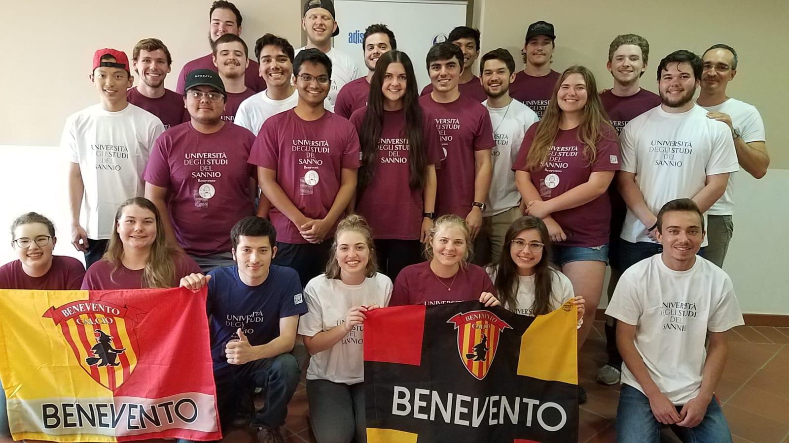 Benevento| All’Unisannio gli studenti della Texas Tech University
