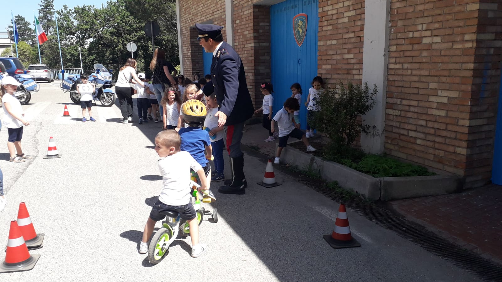 Benevento| Piccoli alunni a lezione di sicurezza stradale