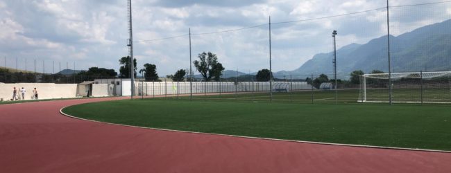 Montesarchio| Restyling dello stadio “Allegretto”, domenica mattina l’inaugurazione