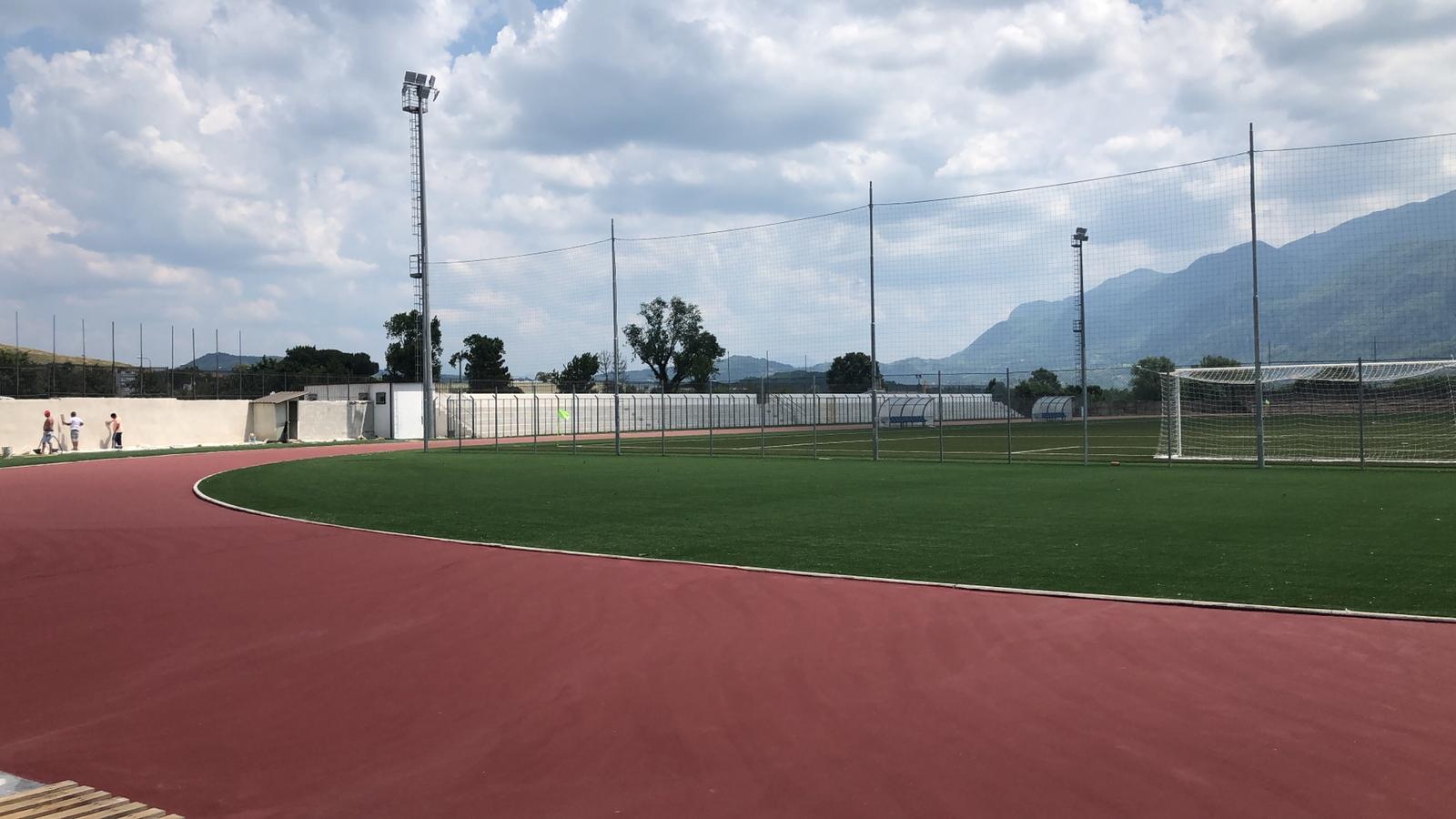 Montesarchio| Restyling dello stadio “Allegretto”, domenica mattina l’inaugurazione
