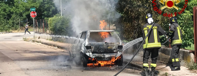 Grottolella| Un’auto si ribalta e un’altra prende fuoco a Mugnano, paura per 2 donne al volante