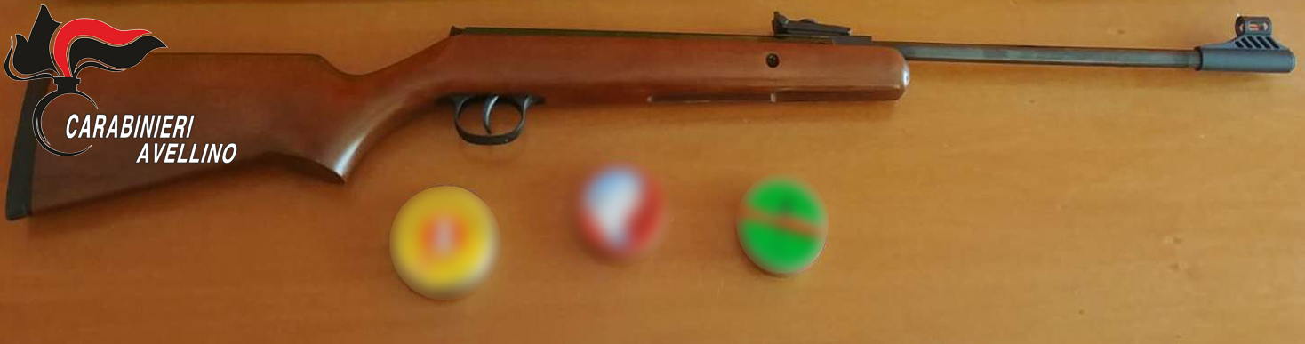 Atripalda| Litiga con il vicino e lo spara con una carabina ad aria compressa, 28enne nei guai
