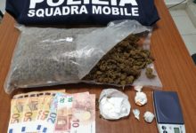 Benevento| Trasportava cocaina in città: arrestato dalla Polizia
