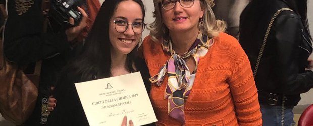 Targa di merito alla studentessa sannita vincitrice delle Olimpiadi della Chimica dell’Università Federico II, domani la consegna