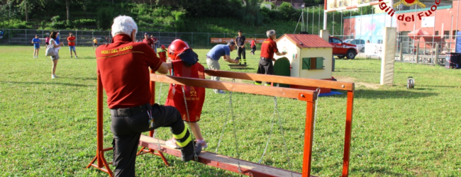 Avellino| Pompiere per un giorno, agli Sport Days percorso e diploma per 200 bambini