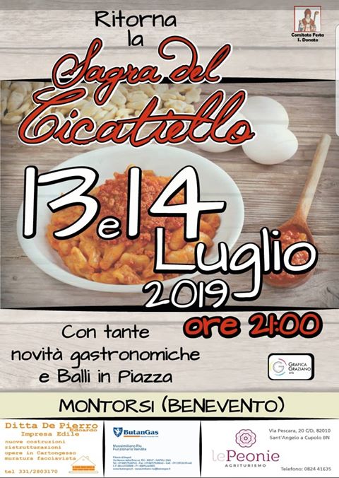 Gastronomia e balli a Montorsi