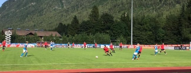 Napoli-Benevento: 1-2. Vokic firma il successo del test a Dimaro