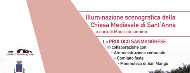 San Mango sul Calore| Giovedi 25 Luglio al via “Luci su Sant’Anna”
