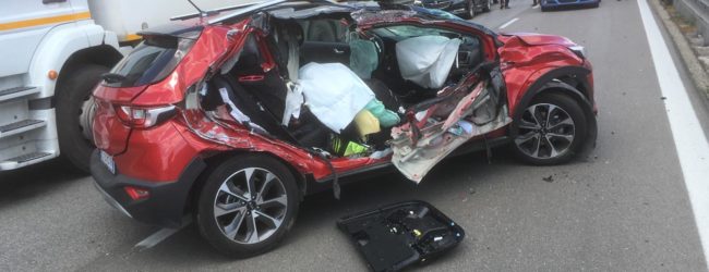 Scontro auto-tir sul Raccordo di Benevento, disagi per la circolazione