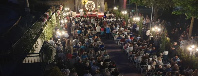 Torna a brillare Parco Palatucci. Mons. Aiello: “Sarà la nostra oasi di pace”