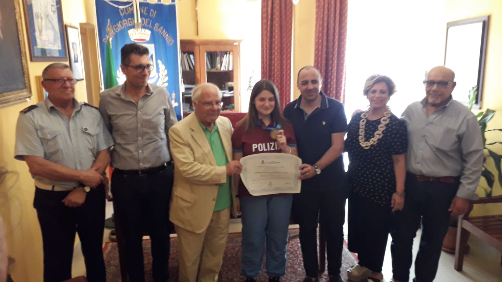 Tiro a segno, Varricchio premiata a San Giorgio del Sannio