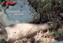 Montella| Ordigno bellico trovato in un fondo agricolo, delimitata l’area di sicurezza