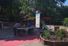 Benevento| Pulizia in città, Feleppa: in corso lavori di alcune giostrine nella Villa comunale/FOTO