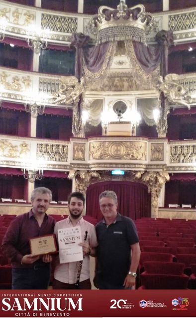 Airola| Samnium-San Carlo, l’oboista Coco al Massimo napoletano