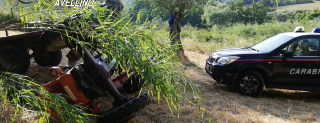 Flumeri| Un’altra tragedia nei campi, 73enne muore schiacciato sotto il suo trattore