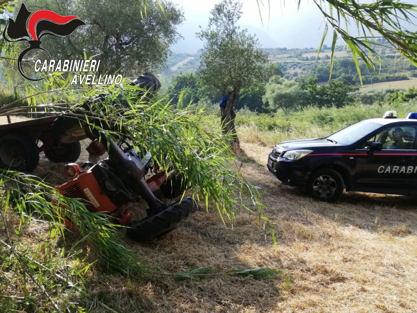 Flumeri| Un’altra tragedia nei campi, 73enne muore schiacciato sotto il suo trattore