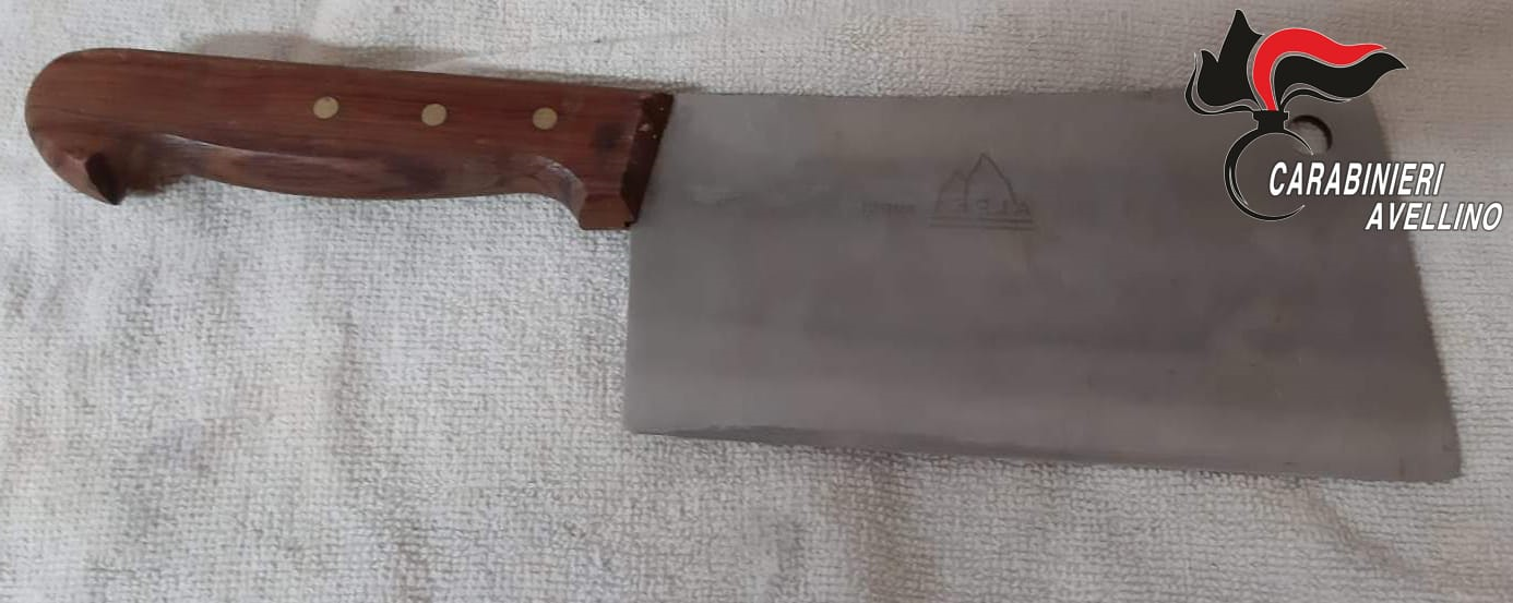 Montecalvo irpino| Tenta di uccidere il fratello con una mannaia e ferisce al volto un ragazzo, arrestato un 45enne