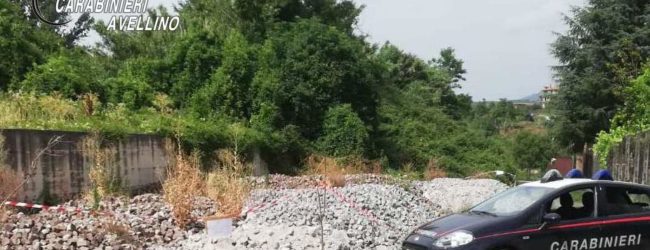 Solofra| Realizza l’asfalto e getta gli scarti in un’area comunale, denunciato titolare ditta