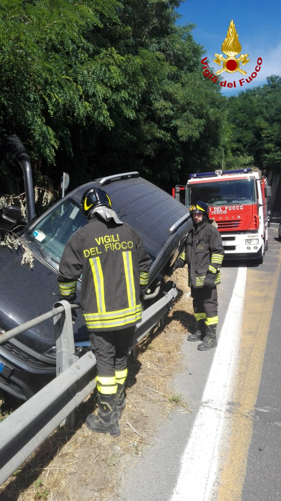 Manocalzati| Perde il controllo dell’auto e finisce fuori strada, altro incidente sull’Ofantina