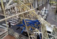 Nubifragio in Irpinia. Molti i danni. A Grottaminarda crollano le luminarie