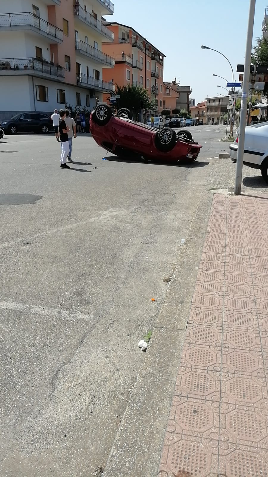 San Giorgio del Sannio| Incidente tra due auto, feriti i conducenti