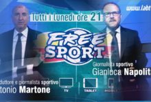 Benevento| L’attesa è finita: questa sera parte la trasmissione “Free Sport”