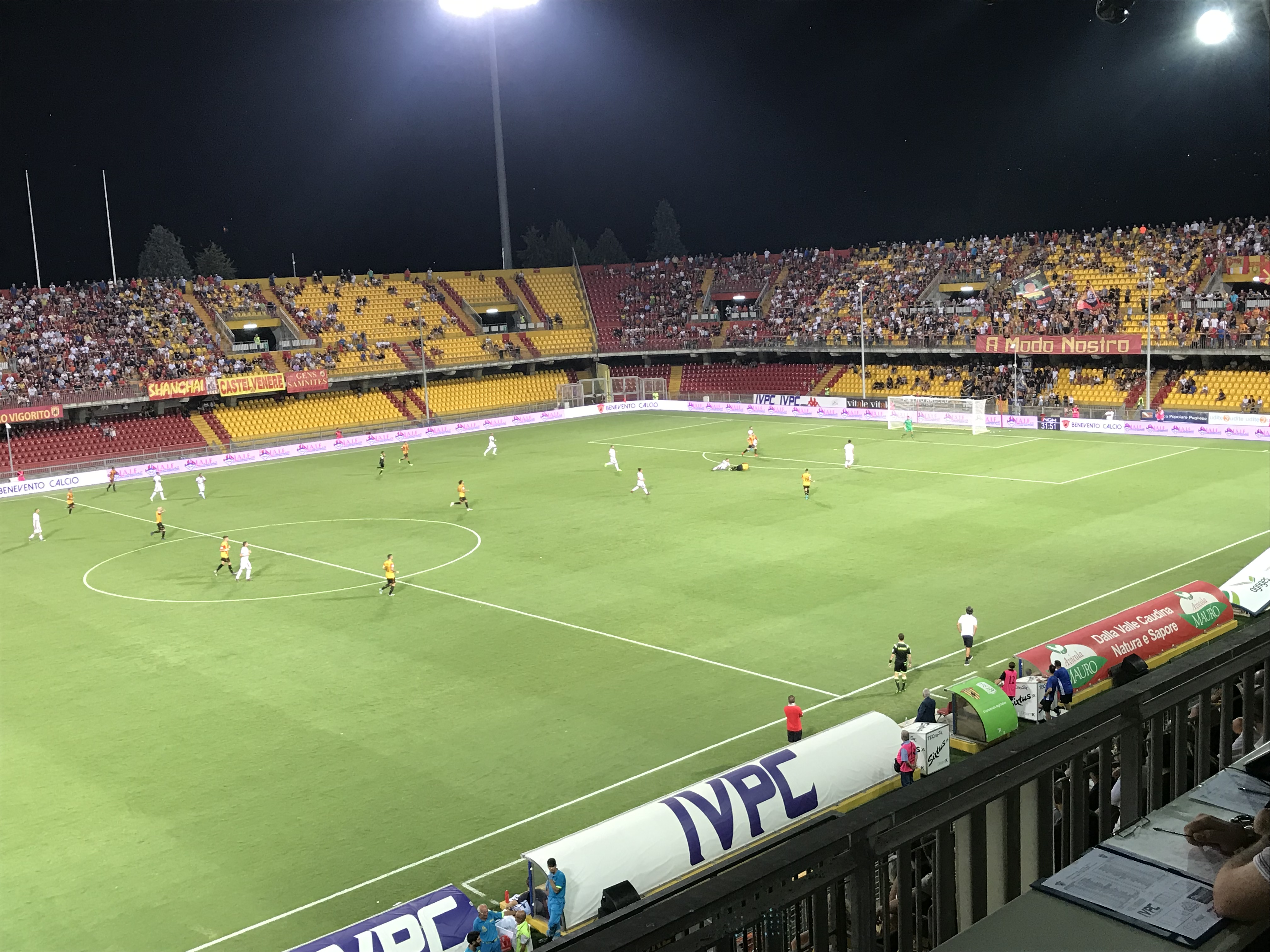 Benevento, a poche ore dal match col Cittadella