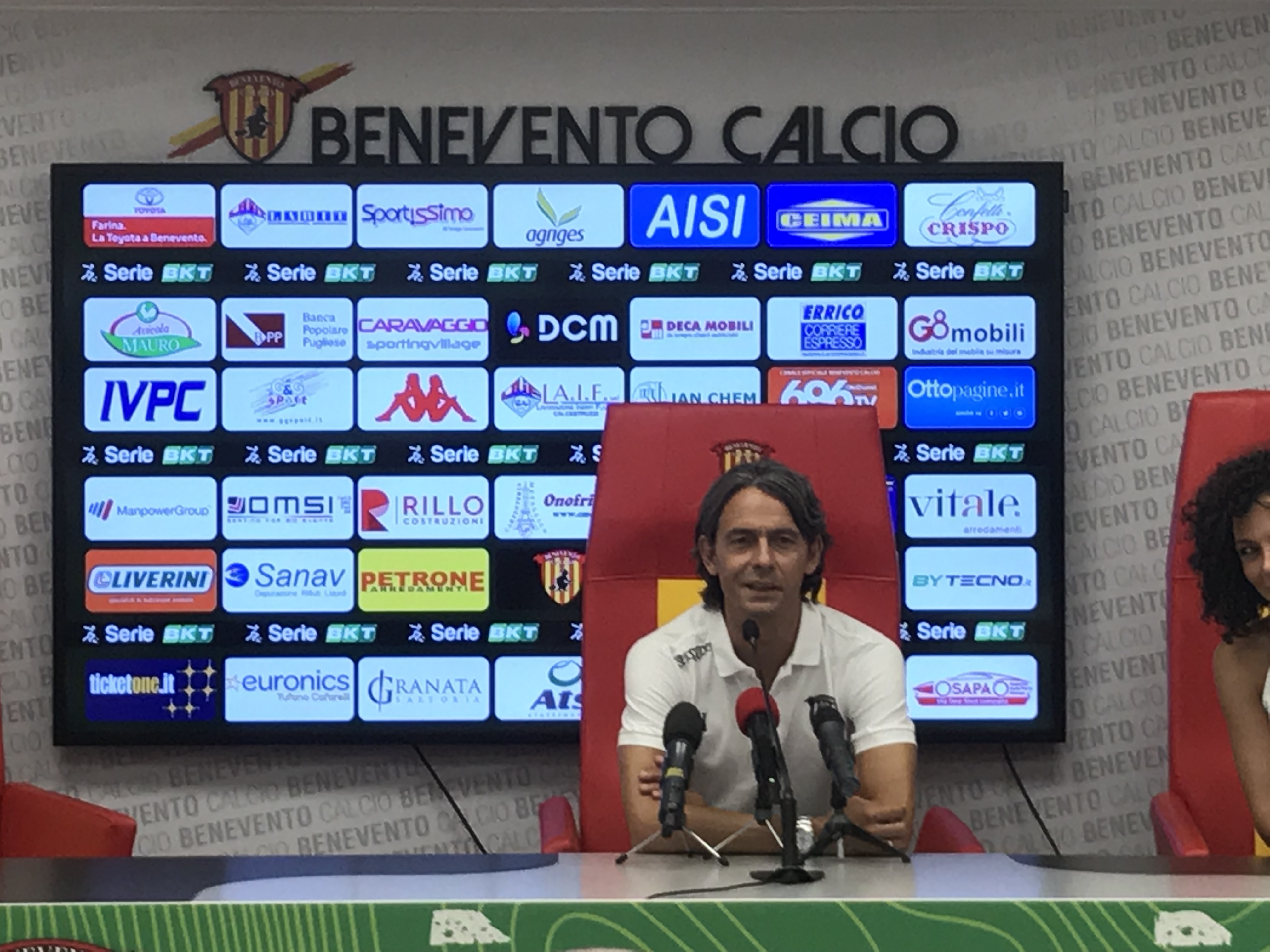 Benevento, Inzaghi alla vigilia di Coppa: “Il Vigorito la nostra arma in più”