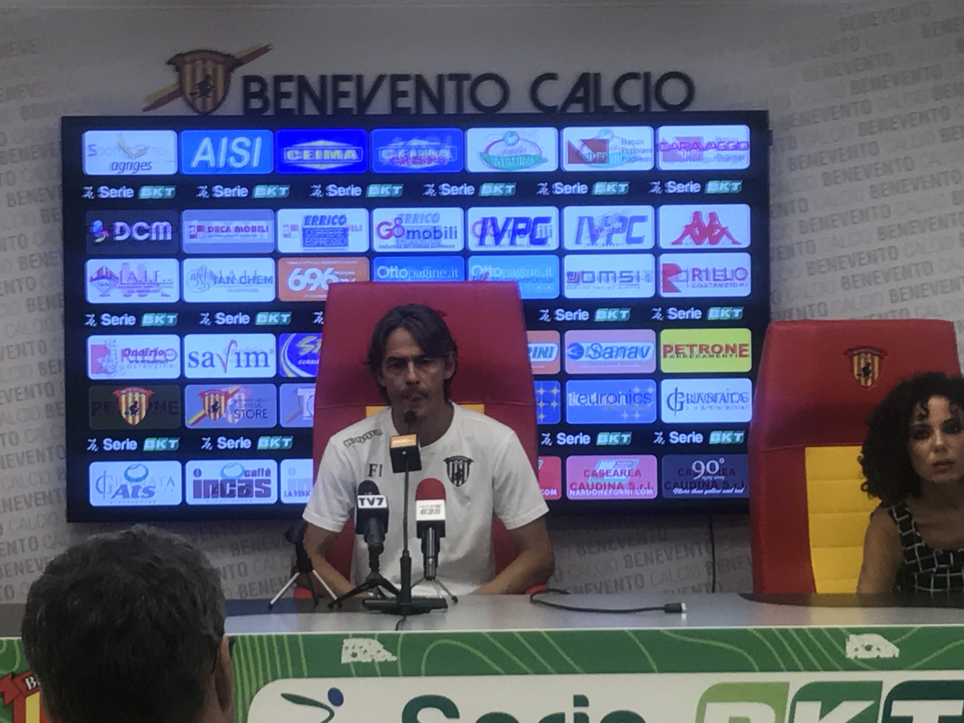 Benevento, Inzaghi: “Meglio subito la batosta, miglioreremo per il campionato”
