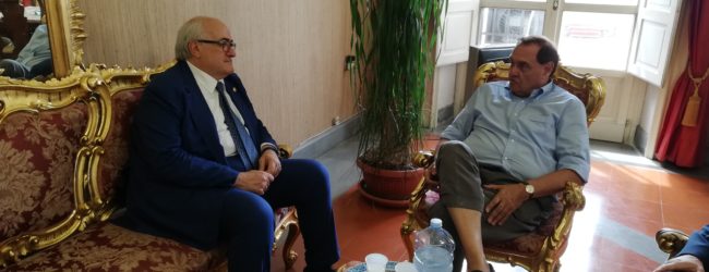 Benevento| Mastella incontra il nuovo Direttore del “San Pio” Ferrante