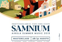 Airola| “Samnium – Airola Summer Music 2019”, aperte le iscrizioni al campus di alta formazione
