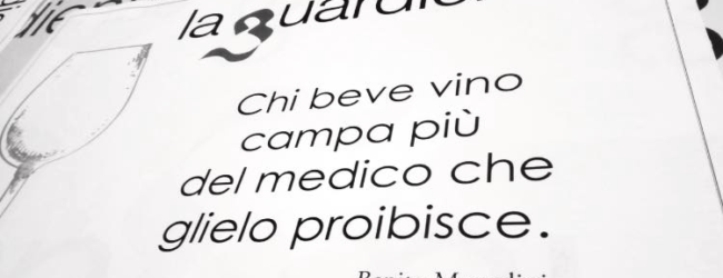 Guardia Sanframondi| Polemica a “Vinalia”, spuntano tovagliette con frasi di Mussolini
