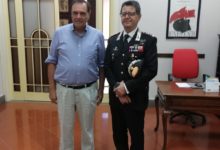 Benevento| Mastella saluta il Comandante Puel