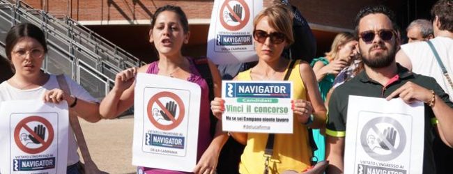 Continua la protesta dei Navigator: non molliamo, subito la contrattualizzazione