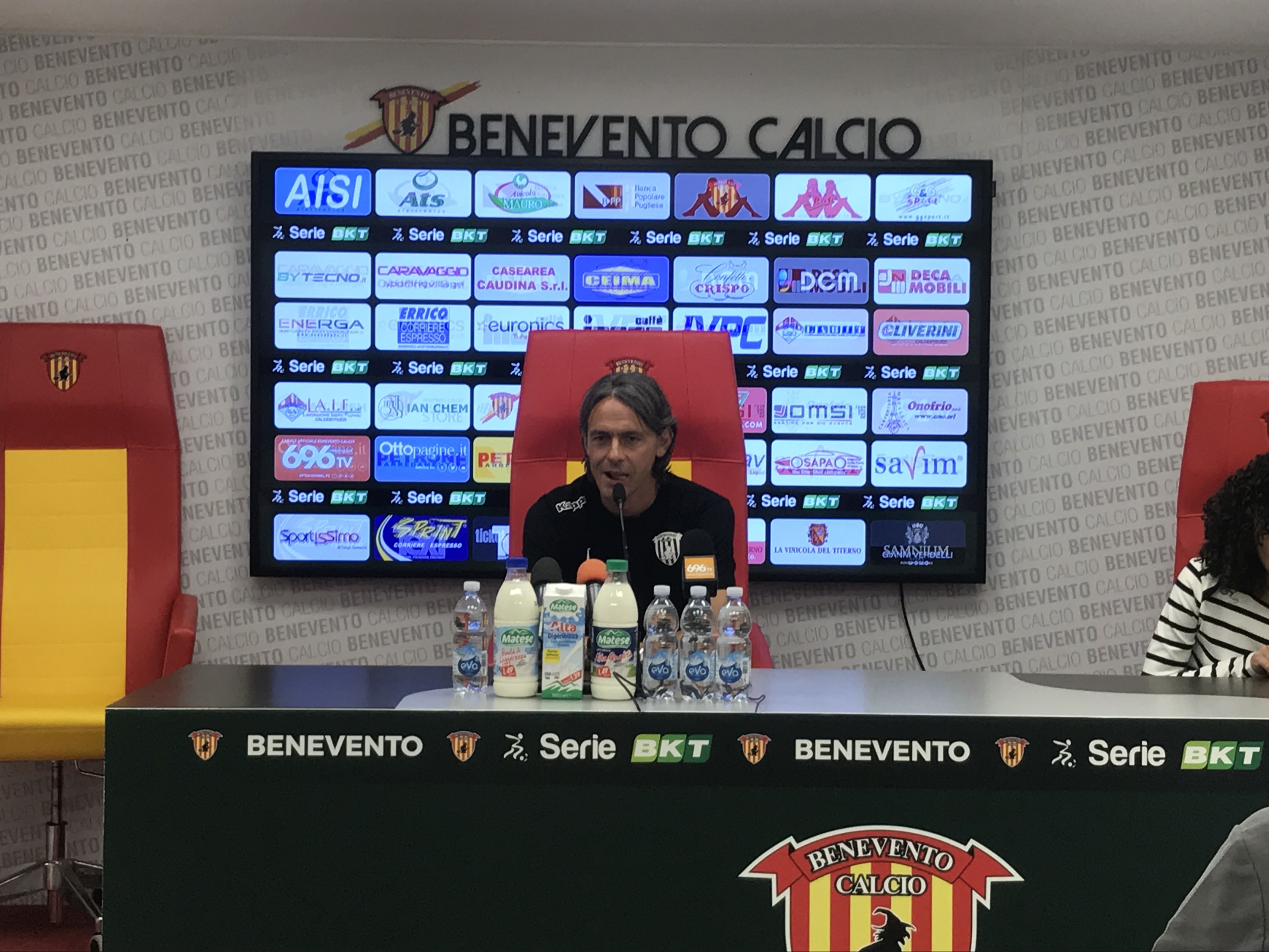 Benevento, Inzaghi: “Il pubblico farà la differenza. Per domani ho un solo dubbio”