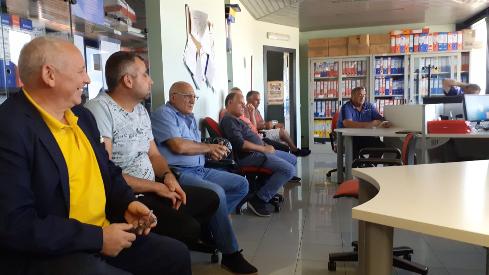 Benevento| Samte, lavoratori in presidio: lumi sulle tre mensilità arretrate