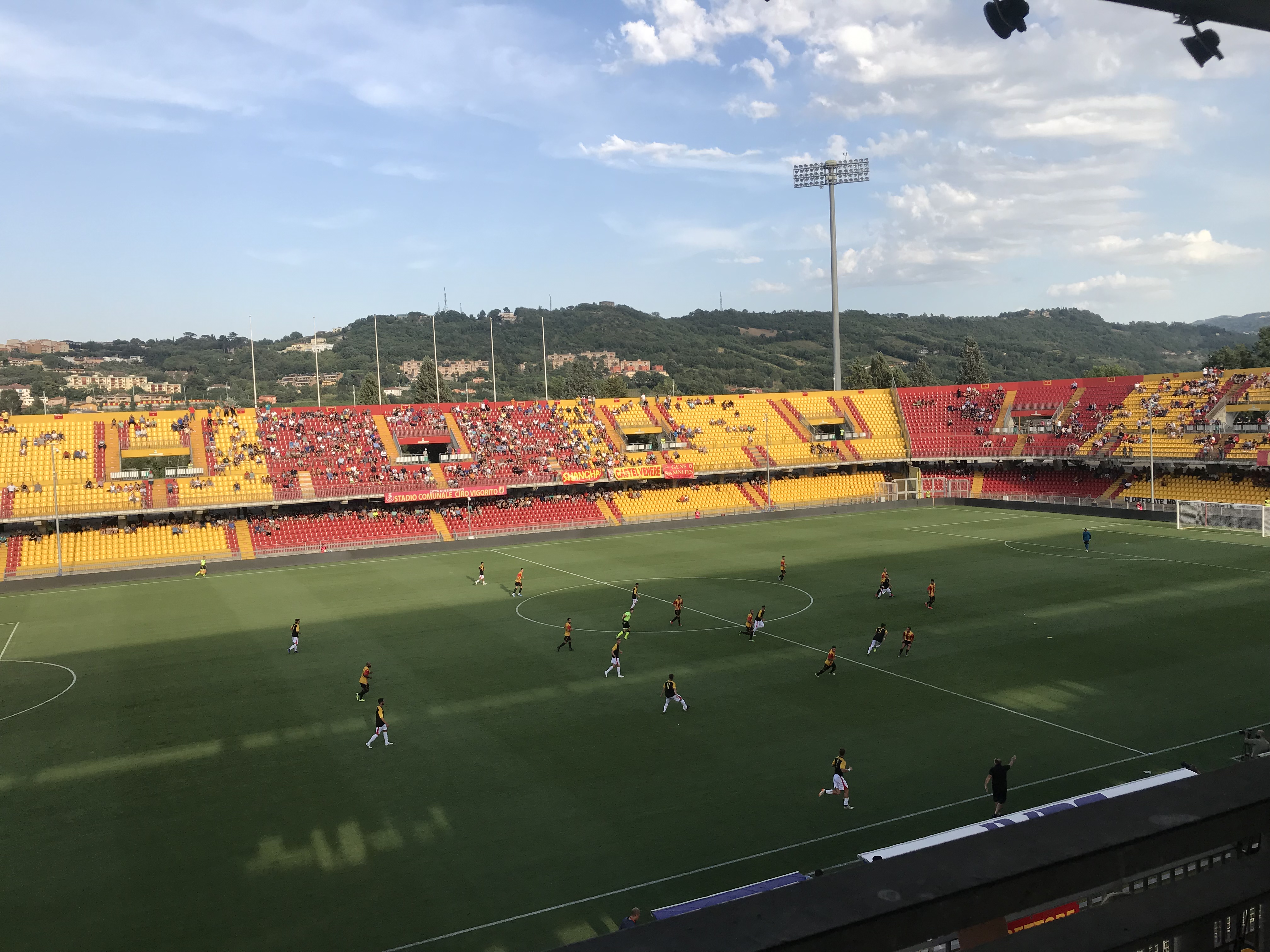 Benevento, Saginario: “A breve parcheggi e tribuna stampa stadio”