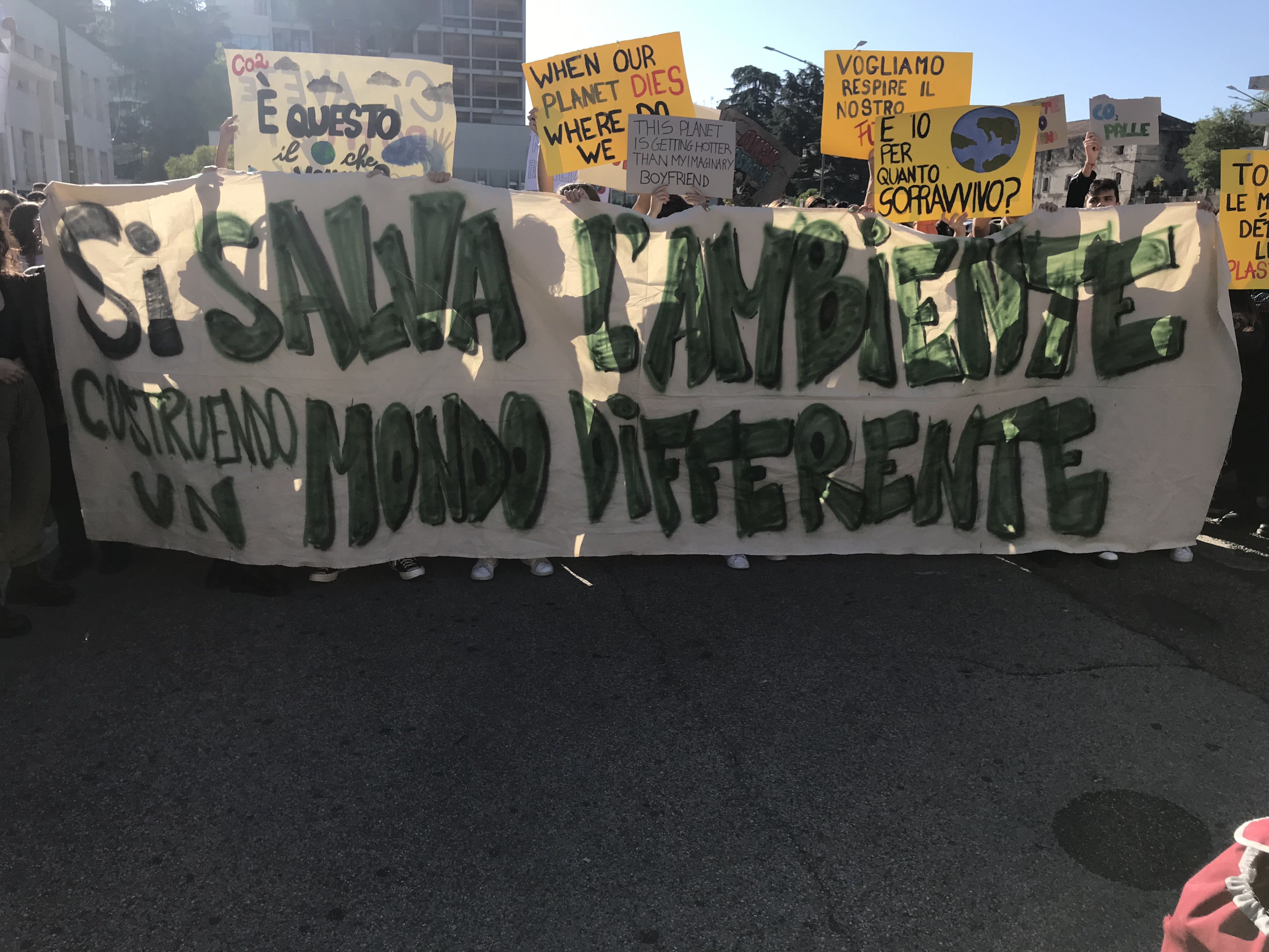 A Benevento giovani in campo per difendere il pianeta