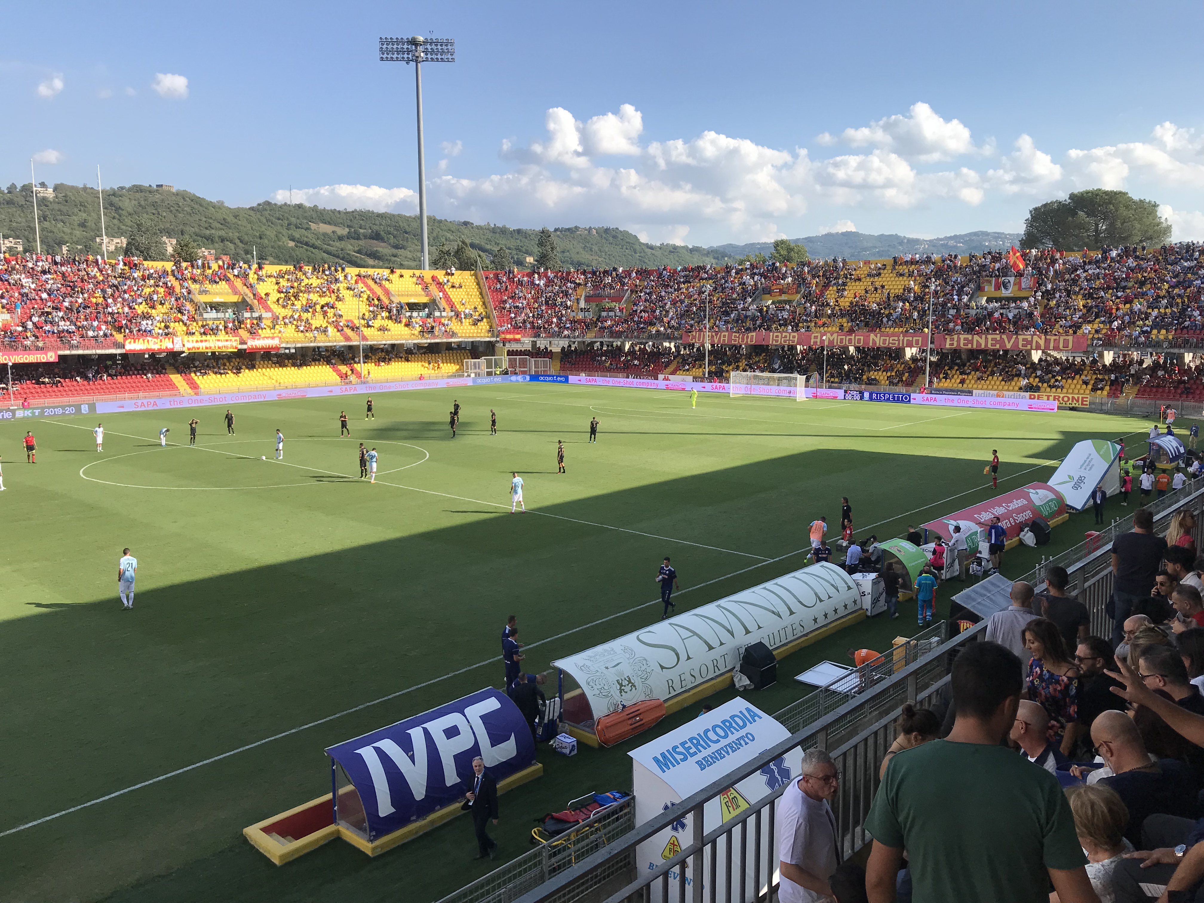 Benevento-V. Entella: 1-1. Sernicola firma la beffa