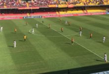 Benevento-Cosenza: 1-0. Armenteros in extremis firma l’aggancio alla vetta