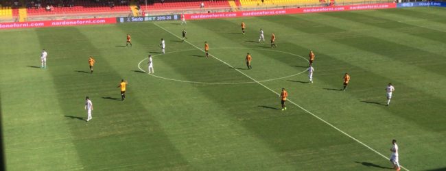 Benevento-Cosenza: 1-0. Armenteros in extremis firma l’aggancio alla vetta