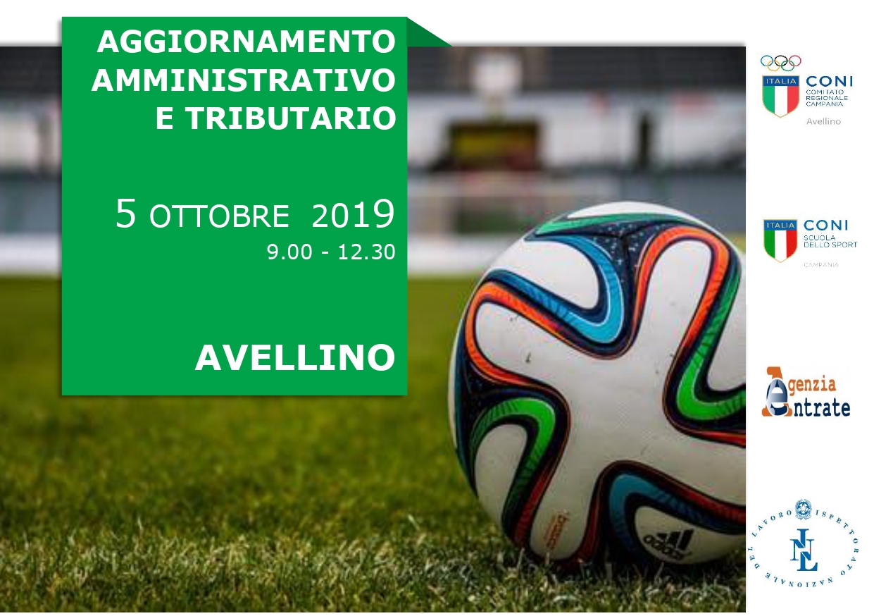 Avellino| Seminari di aggiornamento e formazione, tre appuntamenti al Coni